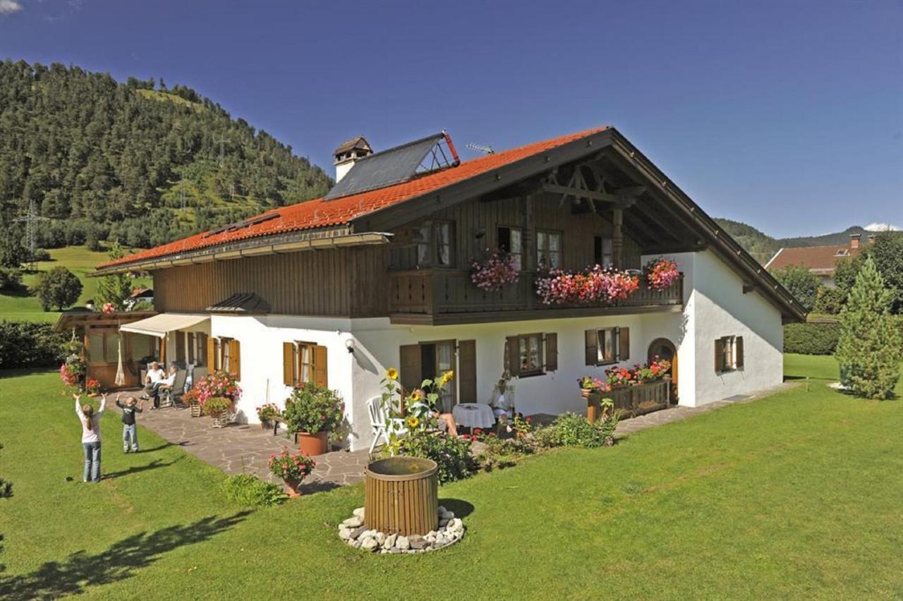 Ferienwohnung Alpenwelt Wallgau Exterior photo