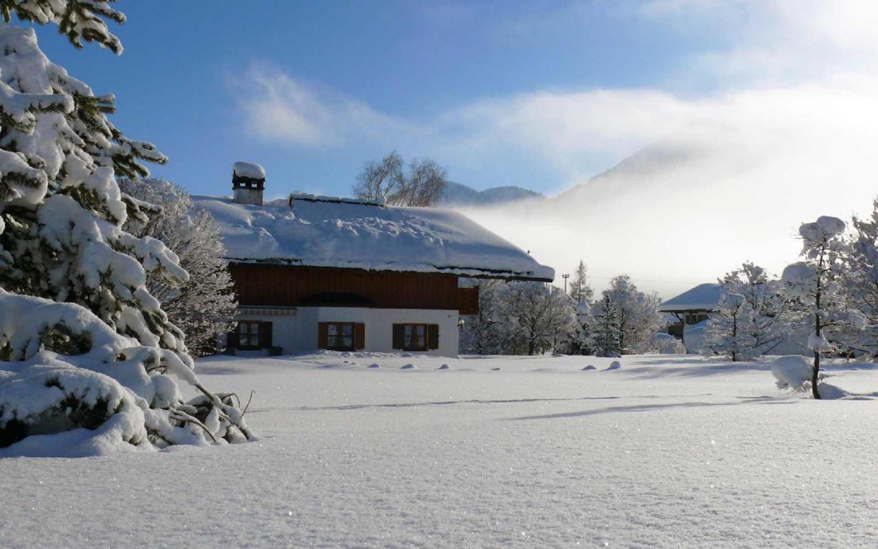 Ferienwohnung Alpenwelt Wallgau Exterior photo